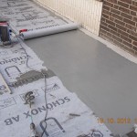 Terrasse mit Steinteppich