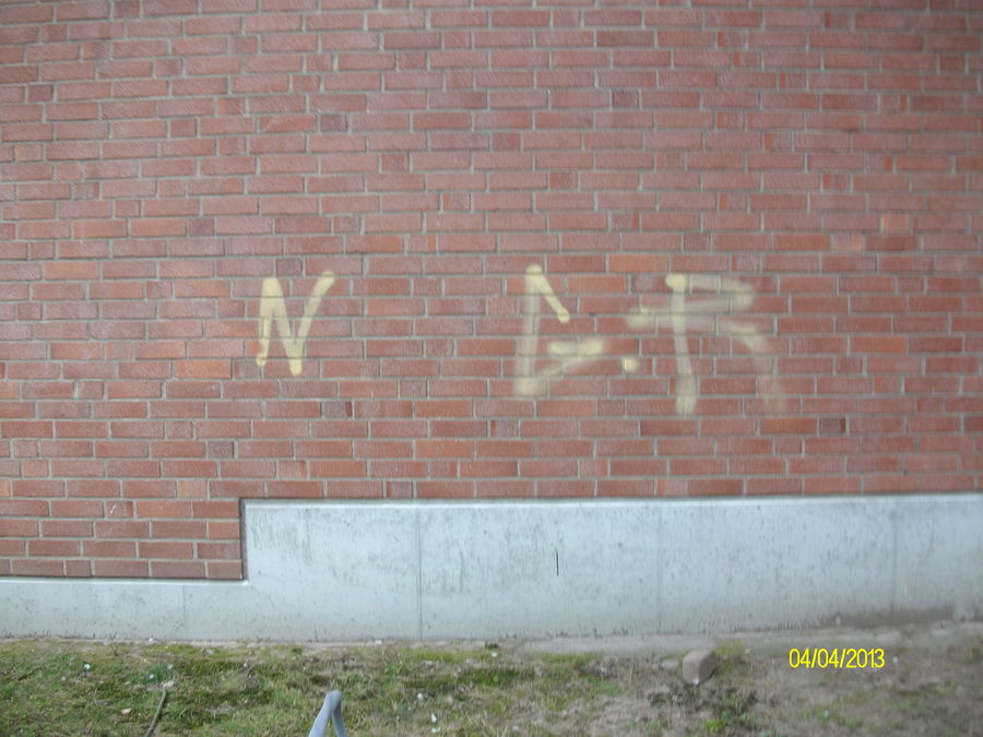 Graffitientfernung Klinker